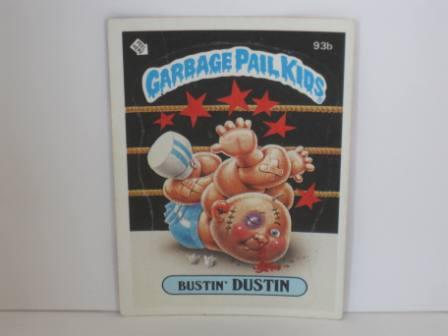 093b Bustin DUSTIN [No (C)] 1986 Topps Garbage Pail Kids Card